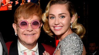 Elton John y Miley Cyrus hicieron un cover de Metallica